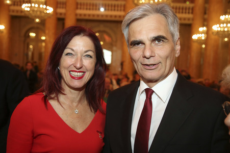 Auszeichung der Zeitzeugin und Widerstandskämpferin Katharina Sasso in Wien