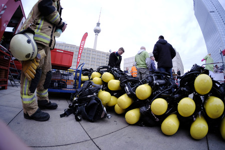 Firefighter Stairrun in Berlin