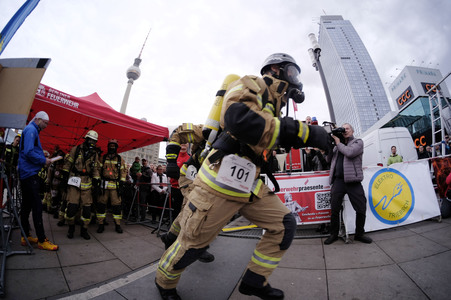 Firefighter Stairrun in Berlin