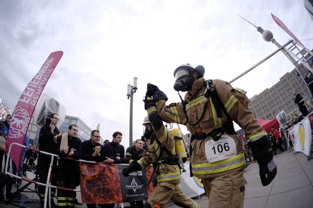 Firefighter Stairrun in Berlin
