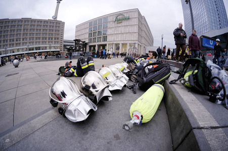 Firefighter Stairrun in Berlin