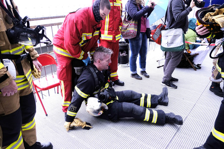 Firefighter Stairrun in Berlin