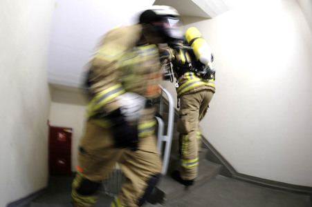 Firefighter Stairrun in Berlin