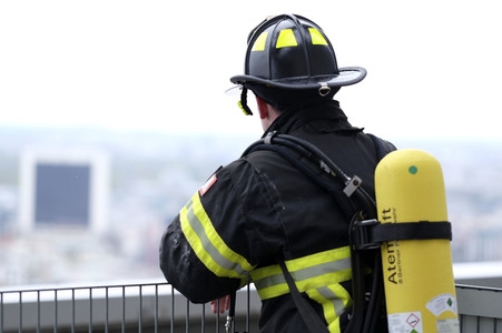 Firefighter Stairrun in Berlin