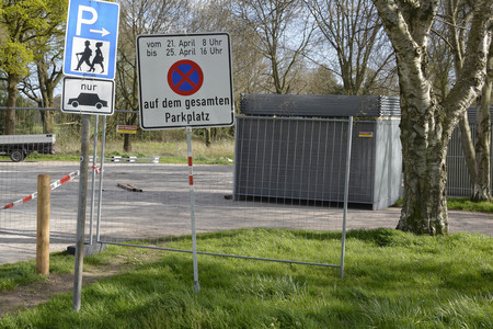 Vorbereitungen auf den Besuch von Barack Obama in Isernhagen