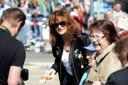 Andrea Berg Promotiontermin in Altwarmbüchen
