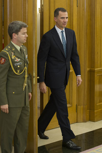 Audienz für Javier Fernandez Lopez in Madrid