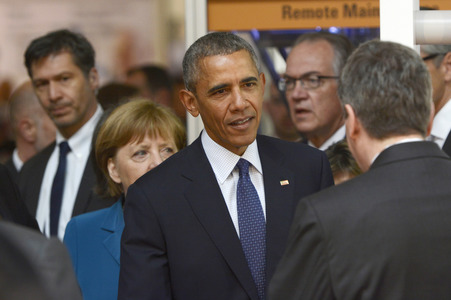 Präsident Obama auf der Hannover Messe 2016