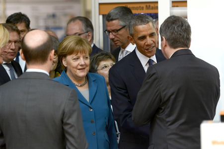 Präsident Obama auf der Hannover Messe 2016