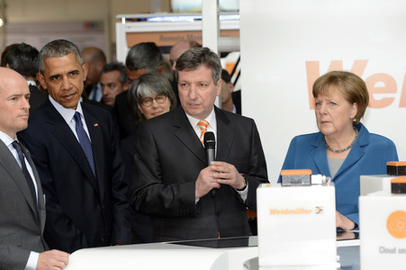 Präsident Obama auf der Hannover Messe 2016