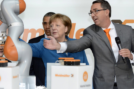 Präsident Obama auf der Hannover Messe 2016