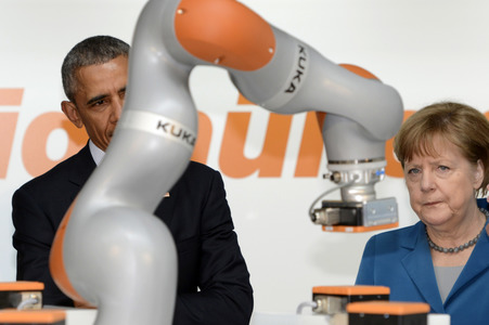Präsident Obama auf der Hannover Messe 2016