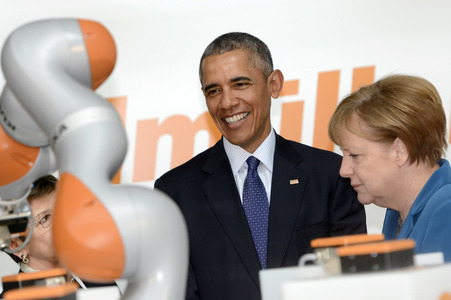 Präsident Obama auf der Hannover Messe 2016