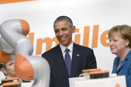 Präsident Obama auf der Hannover Messe 2016