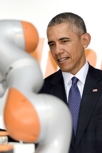 Präsident Obama auf der Hannover Messe 2016