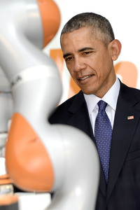 Präsident Obama auf der Hannover Messe 2016