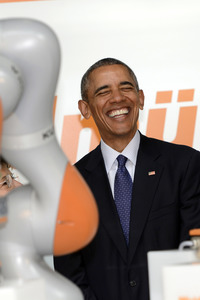 Präsident Obama auf der Hannover Messe 2016