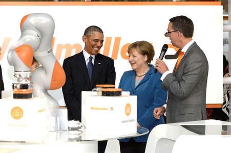 Präsident Obama auf der Hannover Messe 2016