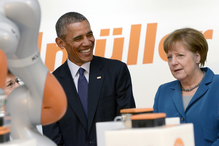Präsident Obama auf der Hannover Messe 2016