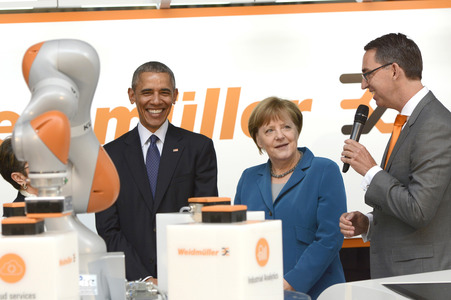 Präsident Obama auf der Hannover Messe 2016