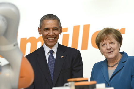 Präsident Obama auf der Hannover Messe 2016
