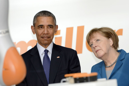 Präsident Obama auf der Hannover Messe 2016