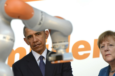 Präsident Obama auf der Hannover Messe 2016