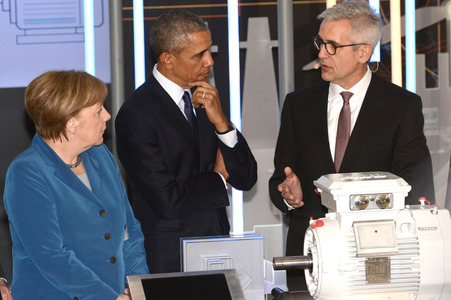 Präsident Obama auf der Hannover Messe 2016