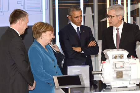 Präsident Obama auf der Hannover Messe 2016