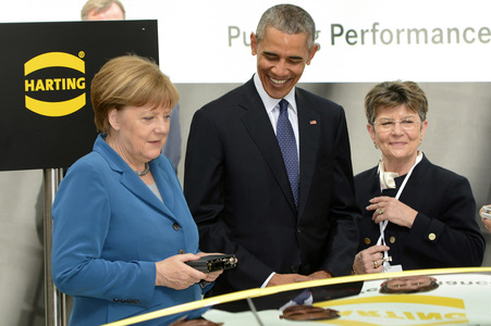 Präsident Obama auf der Hannover Messe 2016