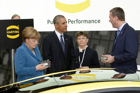 Präsident Obama auf der Hannover Messe 2016