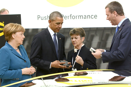 Präsident Obama auf der Hannover Messe 2016