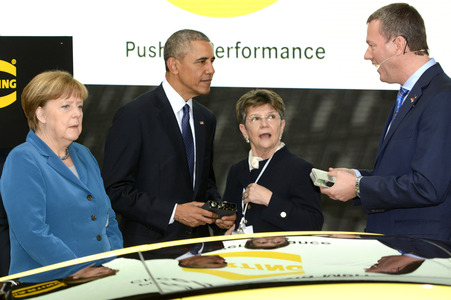 Präsident Obama auf der Hannover Messe 2016