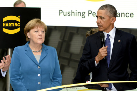 Präsident Obama auf der Hannover Messe 2016