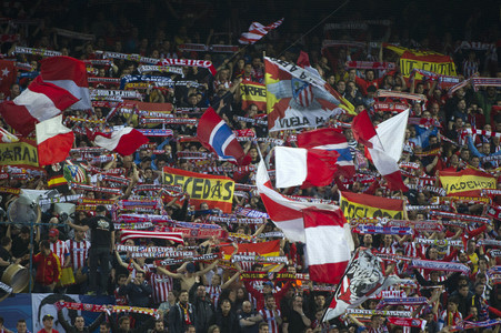 Champions League Halbfinale Atletico Madrid vs Bayern München in Madrid