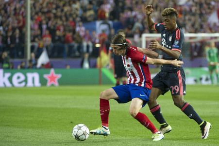 Champions League Halbfinale Atletico Madrid vs Bayern München in Madrid