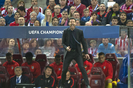 Champions League Halbfinale Atletico Madrid vs Bayern München in Madrid