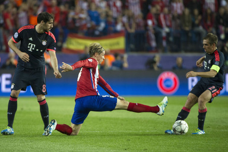 Champions League Halbfinale Atletico Madrid vs Bayern München in Madrid