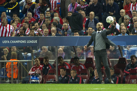Champions League Halbfinale Atletico Madrid vs Bayern München in Madrid