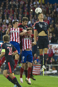 Champions League Halbfinale Atletico Madrid vs Bayern München in Madrid