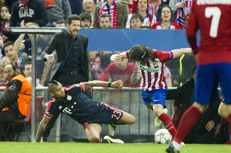 Champions League Halbfinale Atletico Madrid vs Bayern München in Madrid