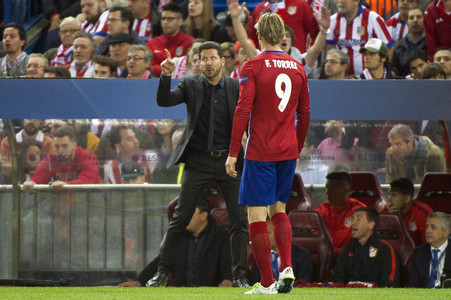 Champions League Halbfinale Atletico Madrid vs Bayern München in Madrid
