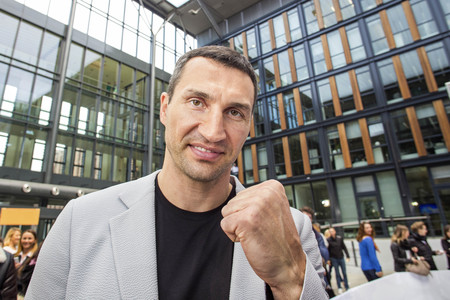 Pressekonferenz 'Fury vs. Klitschko II' in Köln