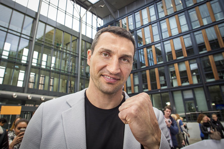 Pressekonferenz 'Fury vs. Klitschko II' in Köln
