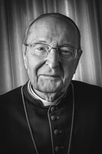 Fotoshooting mit Joachim Kardinal Meisner