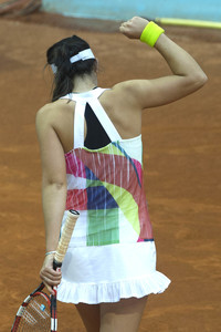 Tennis Match Louisa Chirico vs Ana Ivanović in Madrid