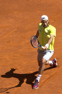 Tennis Match Feliciano López vs Leonardo Mayer in Madrid