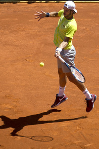 Tennis Match Feliciano López vs Leonardo Mayer in Madrid