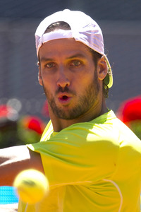 Tennis Match Feliciano López vs Leonardo Mayer in Madrid
