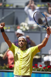 Tennis Match Feliciano López vs Leonardo Mayer in Madrid